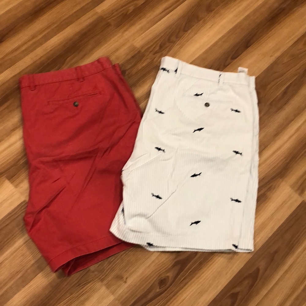 Pair of Nautica 50W deck shorts.